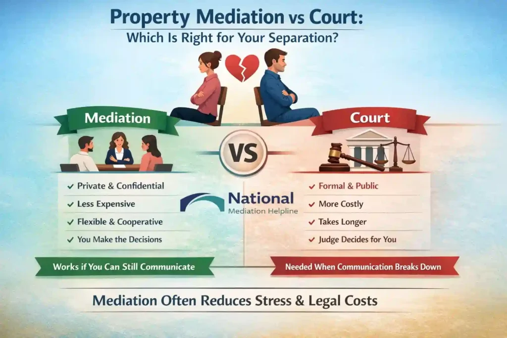 Property Mediation vs Court: Which Is Right for Your Separation Luton?