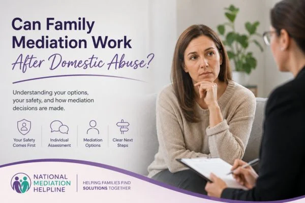 Can Family Mediation Luton Work After Domestic Abuse?
